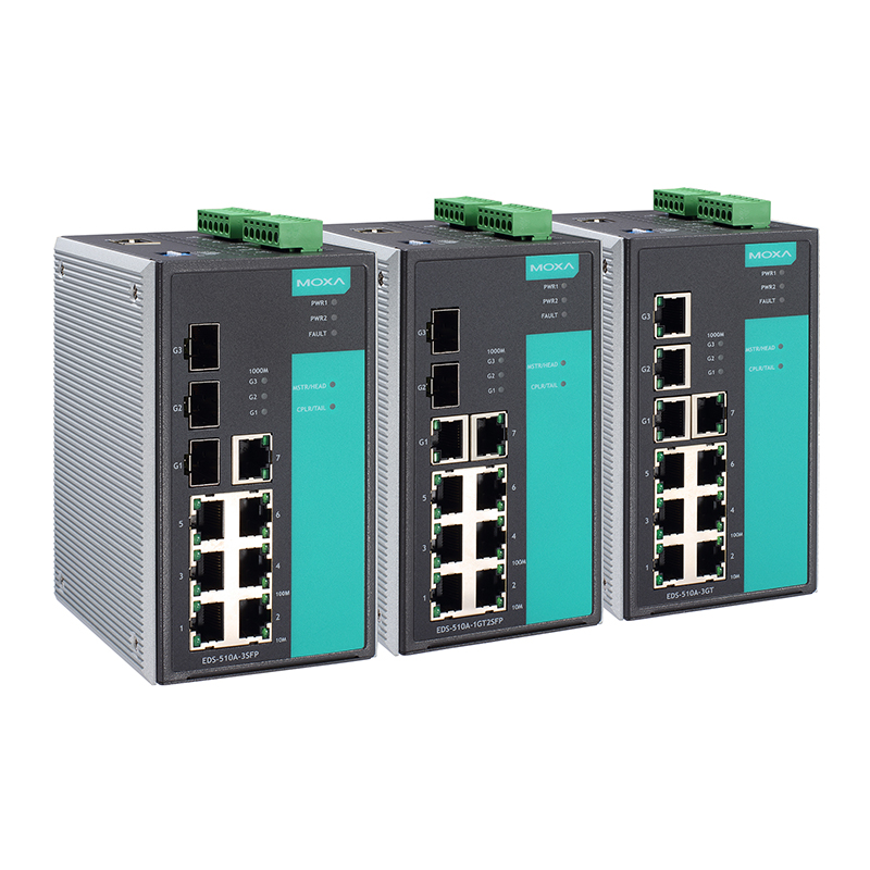 EDS-510A 工业以太网交换机